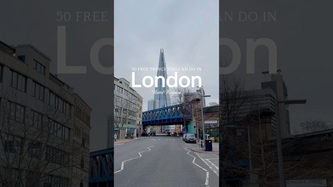 📌🇬🇧 50 free things to do in London