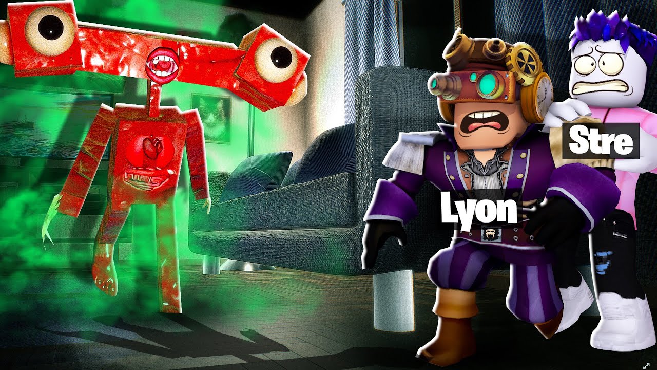 DA SOLO A CASA! IL MOSTRO È VENUTO PER NOI IN ROBLOX