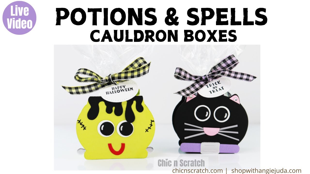 Potions & Spells Cauldron Boxes