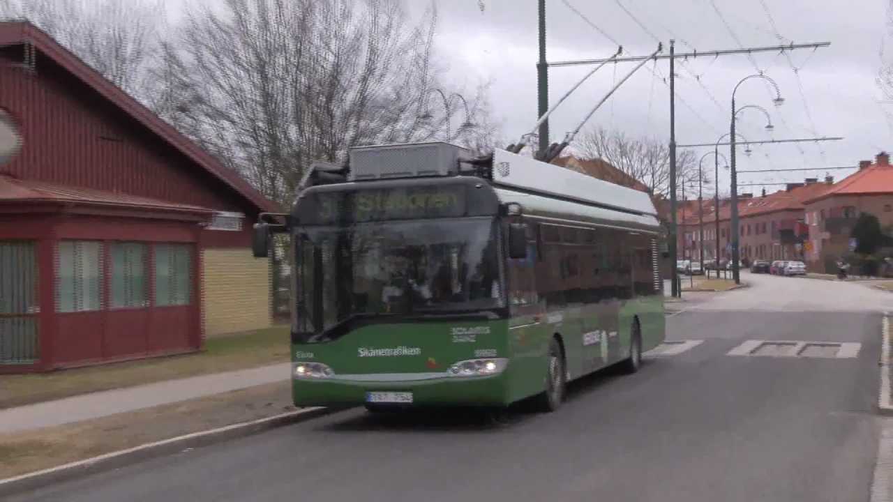Trolleybus Oberleitungsbus Trådbuss Landskrona Sweden