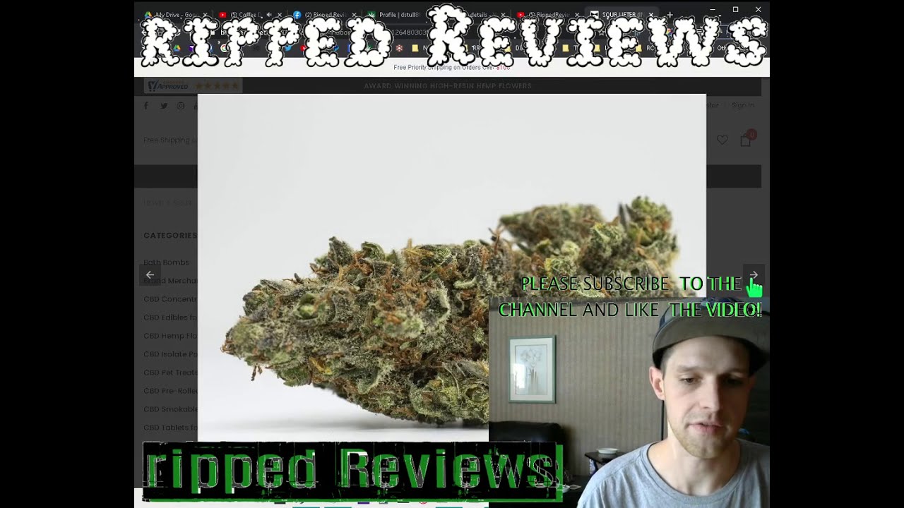 Sour Lifter CBD Flower by Black Tie Hemp