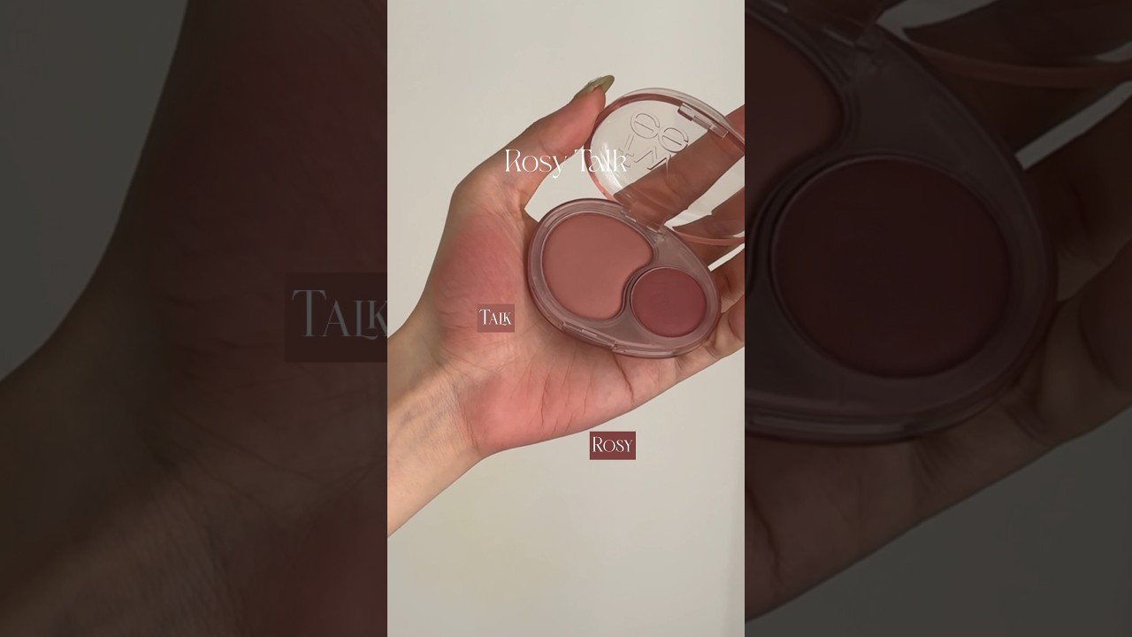 fwee mellow dual blush ౨ৎ no more cupid / rosy talk