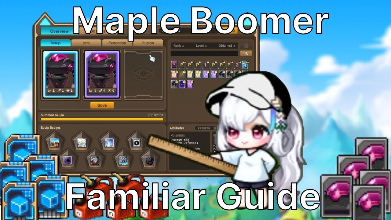 Maple Boomer Familiar Guide | Challenger World 2 Tips