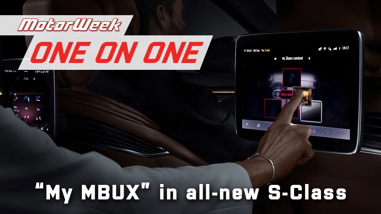 The Mercedes-Benz S Class's New "My MBUX" Technology | One on One