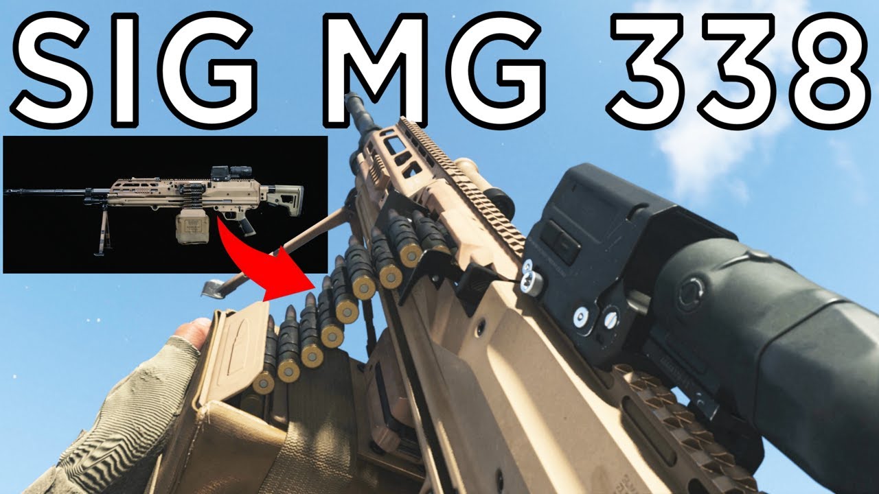 SIG Sauer MG 338 (RAAL MG) Gameplay | Call of Duty Modern Warfare (PS5)