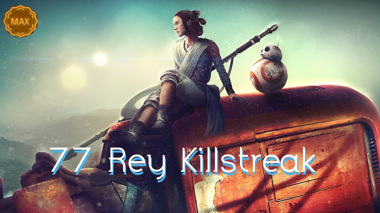 Max Rey- 77 Killstreak on Naboo (2 Phases) (PS4 CUSA)- Star Wars Battlefront 2