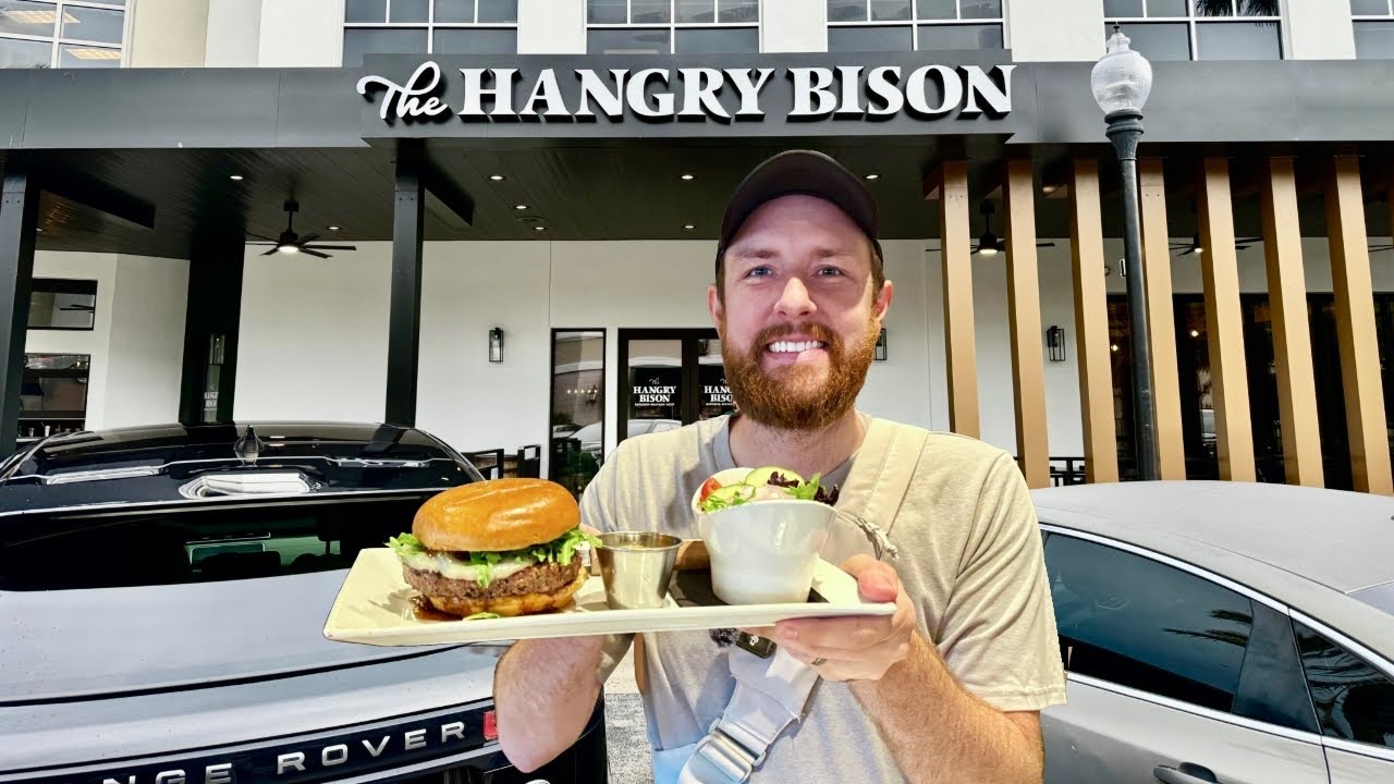 Fully Customizable Burgers at The Hangry Bison