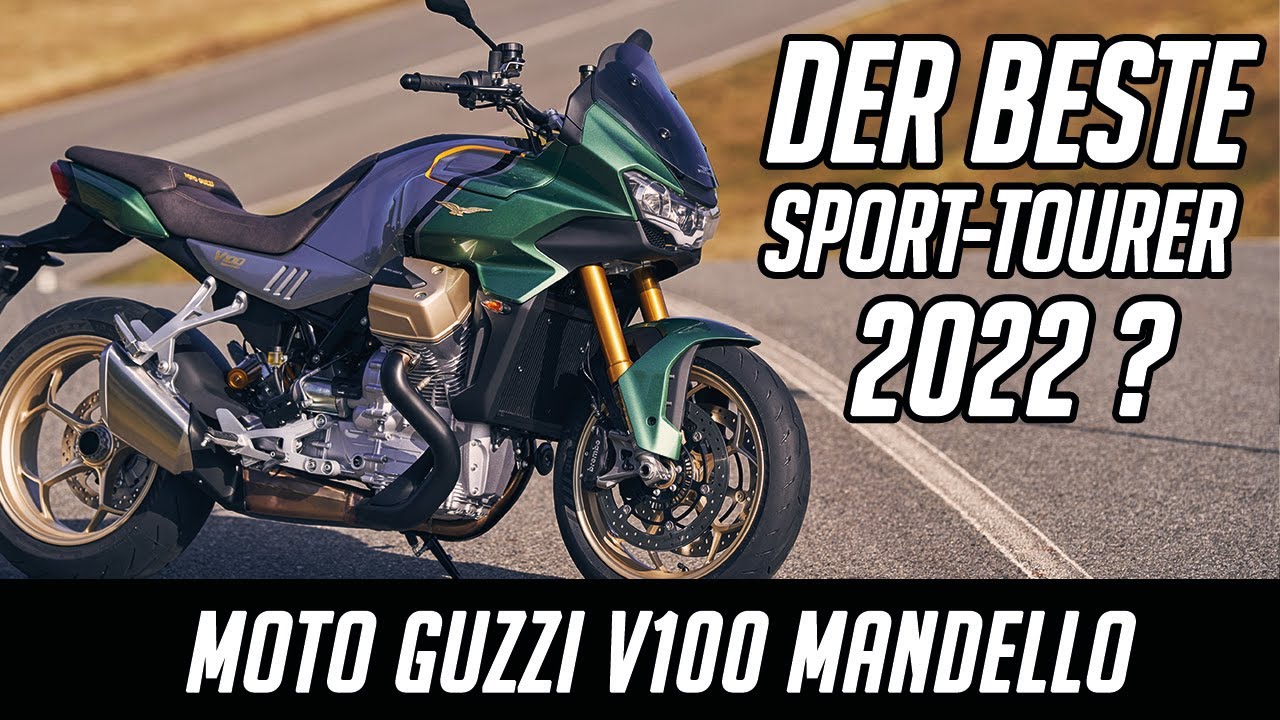 Der beste Sport-Tourer 2022? Infos zur Moto Guzzi V100 Mandello mit Daten, Preis u.v.m