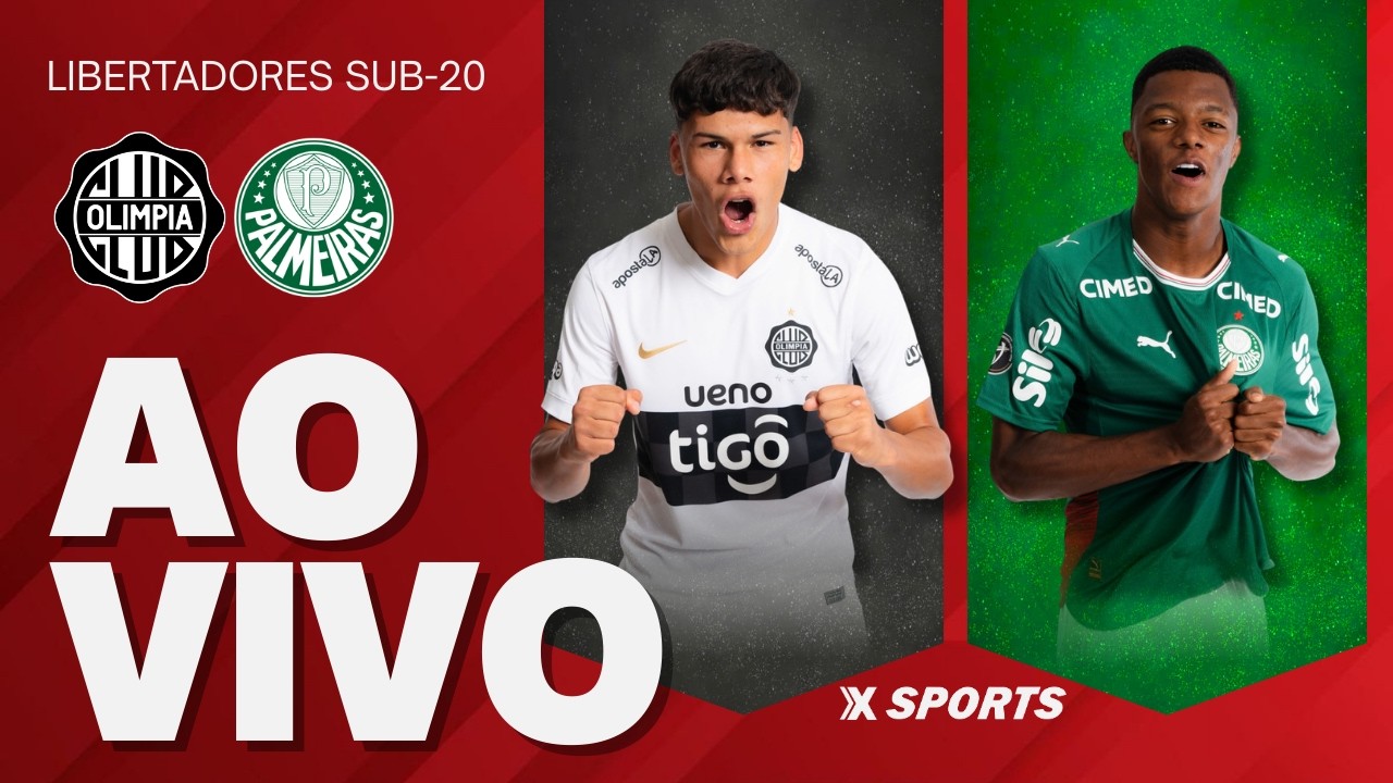 PALMEIRAS AO VIVO E COM IMAGENS! PALMEIRAS X OLIMPIA - LIBERTADORES SUB-20