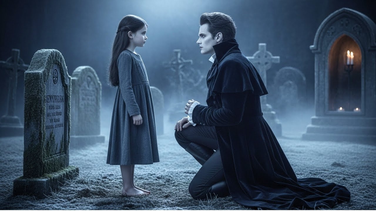 Orphan little girl  Lived In The Graveyard Alone — Until The Vampire Count Made It Their Love Palace