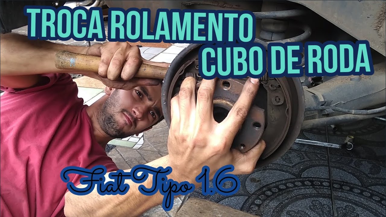 FIAT TIPO - Troca Rolamento/Cubo Roda Traseiro