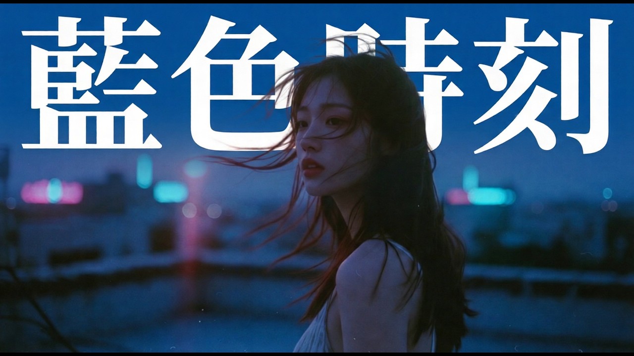 【EMO治癒】藍色時刻，獻給深夜還在逞強的你｜Official Audio｜Lyrics Video |【Lo-fi / 懷舊】【治癒心靈】癒瘉女聲