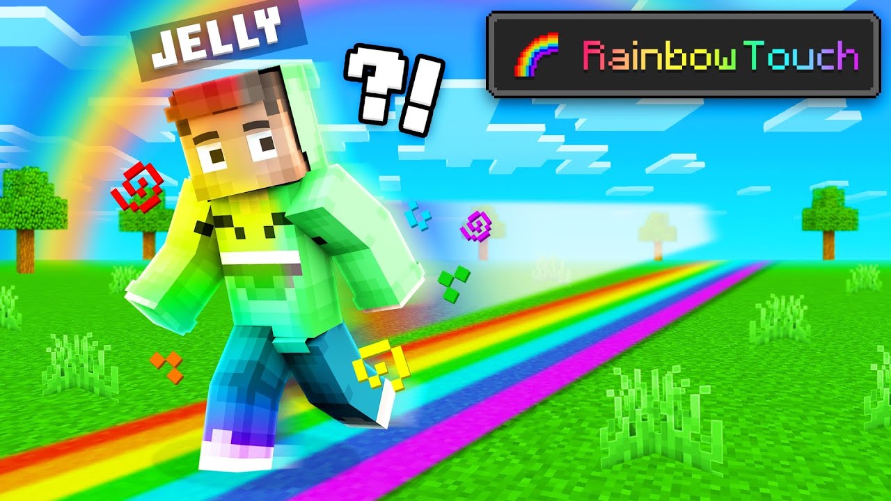 Touch = RAINBOW In Minecraft…