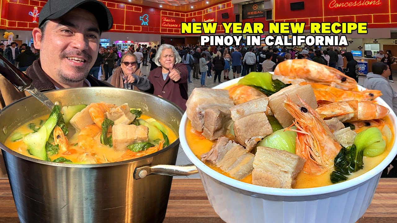 Sinampalukan na Ginataang Baboy at Hipon!