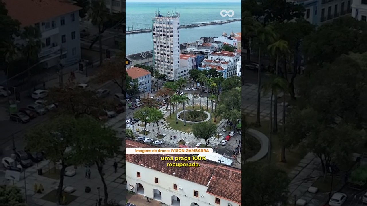 Pra&ccedil;a do Arsenal de cara nova, como Burle Marx pensou...