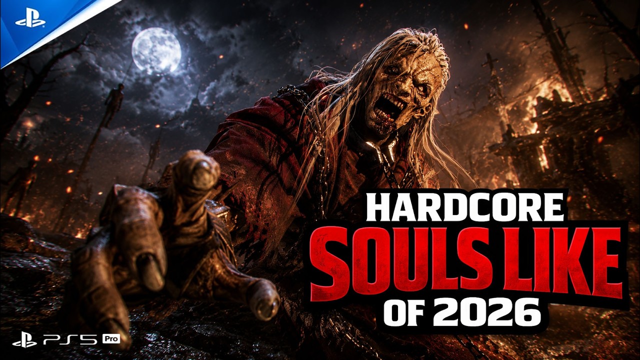 12 НОВЫХ хардкорных SOULSLIKE ИГР, выходящих в 2026 году | PC, PS5, Xbox