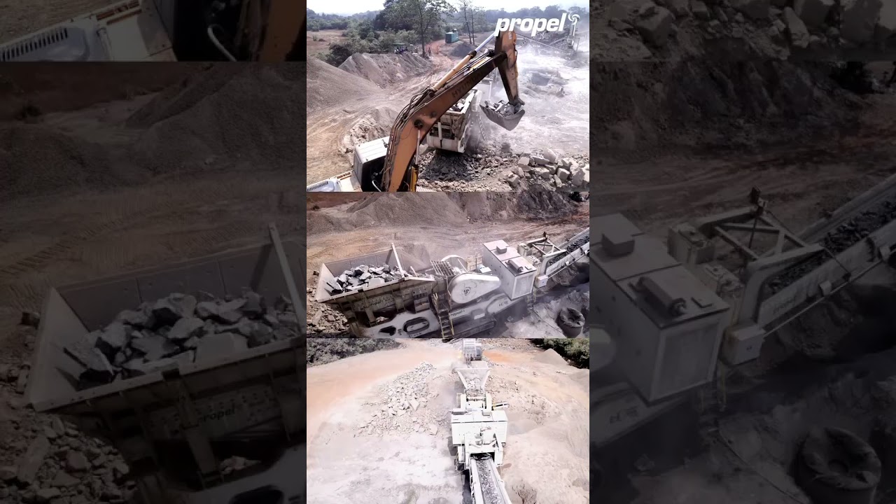 Track Mounted Jaw Crusher! Complete crushing and screening solutions!
