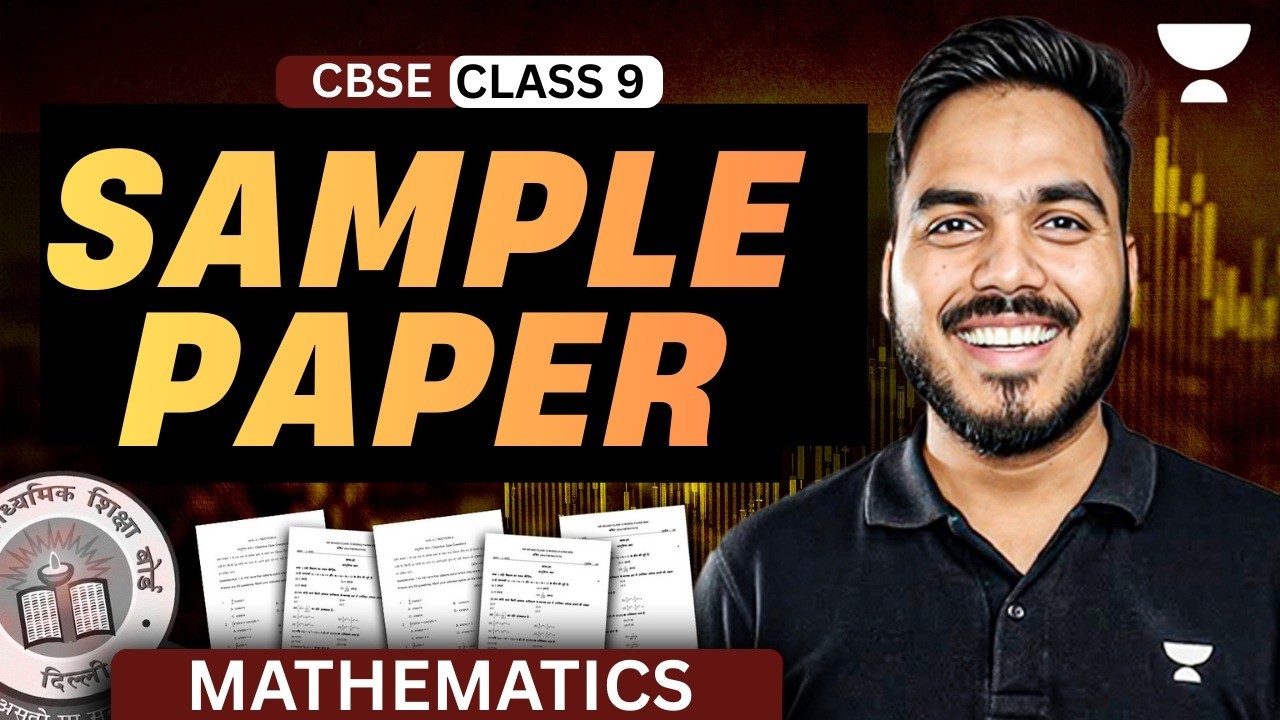 Math Sample Paper Solution 2026 | Class 9 Mathematic | Abhinay Sir