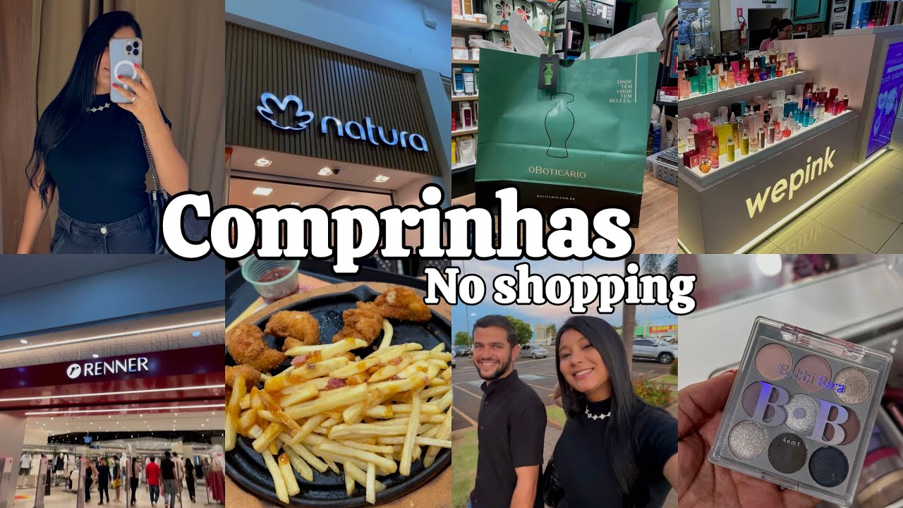 •VLOG comprinhas no shopping, Renner, We pink, Maquiagem…  🛍️✨💗 #comprinhas #youtube #videoviral 