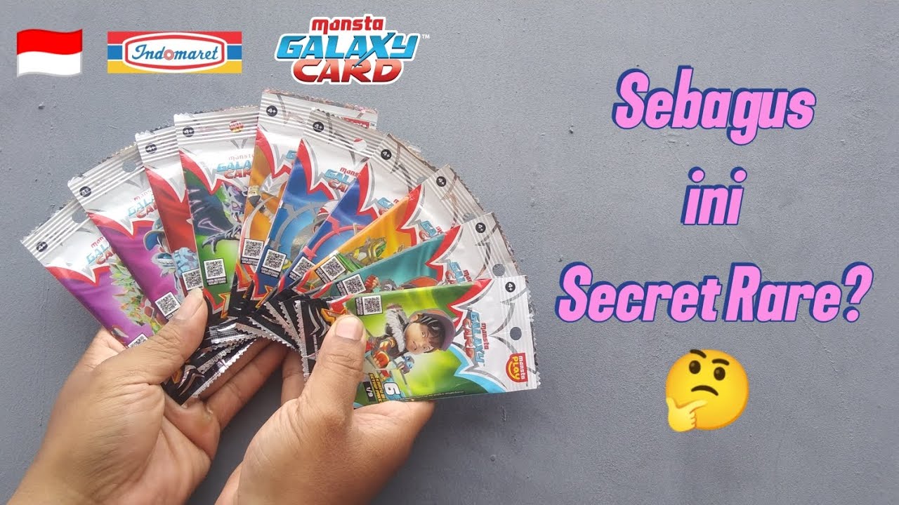 Unboxing Monsta Galaxy (Fusion) #unboxing #monstagalaxycard #monstagalaxycardindonesia #boboiboy 