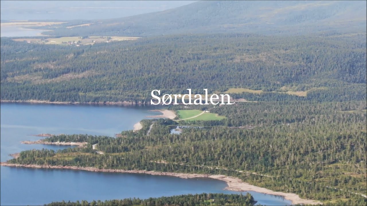 Røsvatnet rundt fra luften del 11 Sørdalen Varntresk
