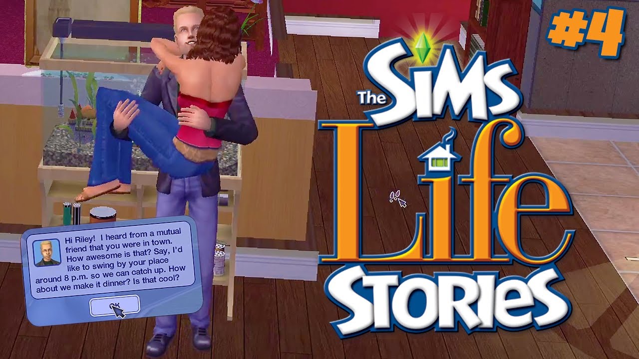 My Ex-Boyfriend CAME OVER! | The Sims: Life Stories #4 (Riley)