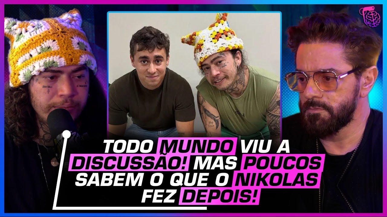 WHINDERSSON quebra o SIL&Ecirc;NCIO e fala os BASTIDORES da BRIGA com NIKOLAS FERREIRA!