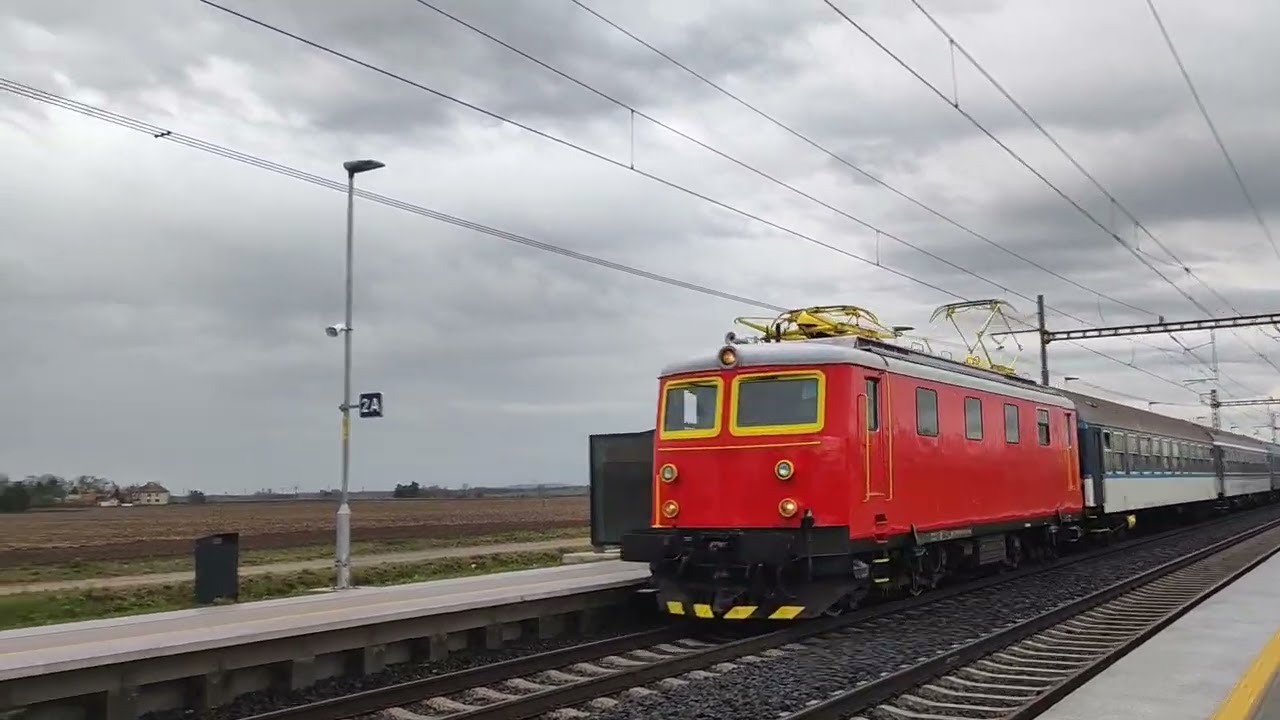 vlaky Tatce a Gepard express 1.4. 2024/Trainspotting in Tatce