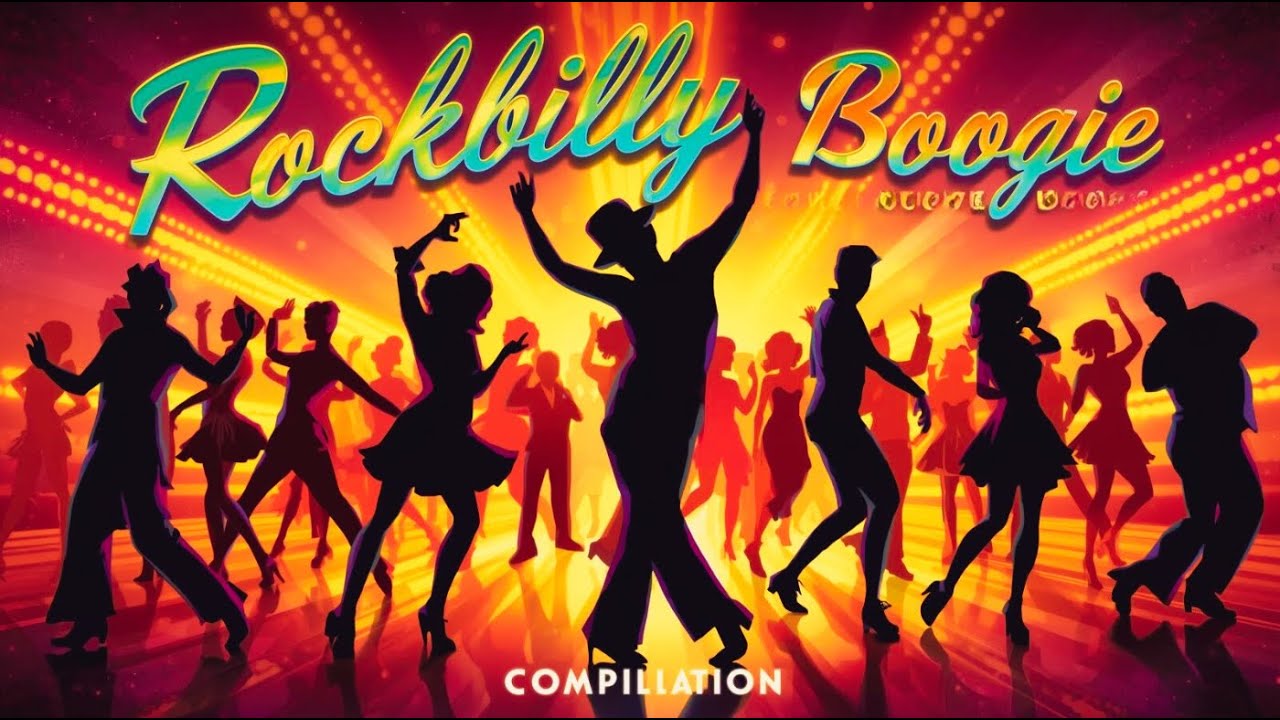 Rockin’ Boogie Woogie Rockabilly Dance Mix 🎸 Энергичный ретро-инструментал!