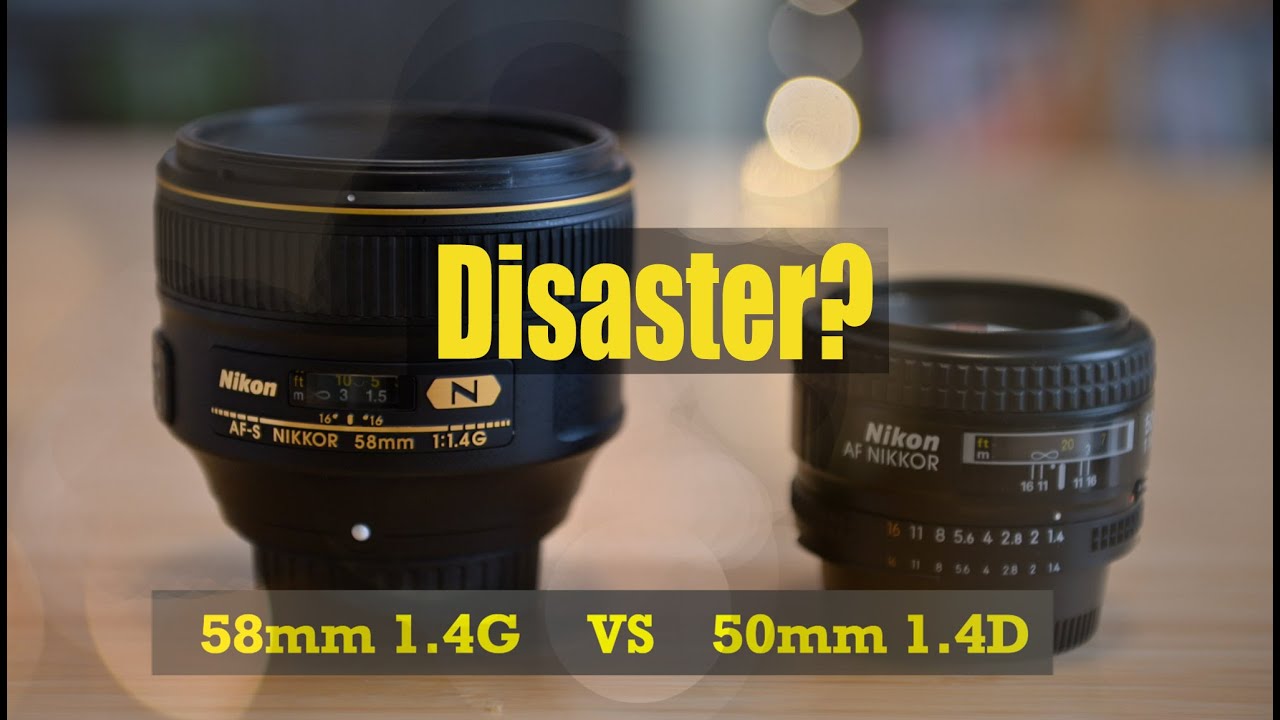 58 1.4G против 50 1.4D — непригодно для использования! На D700