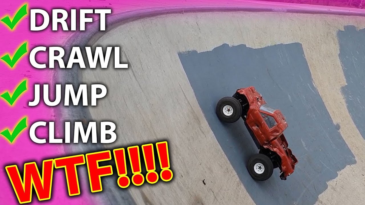 Traxxas TRX-4 Extreme Edition - RC Crawler can go FAST DRIFT JUMP CLIMB car bash