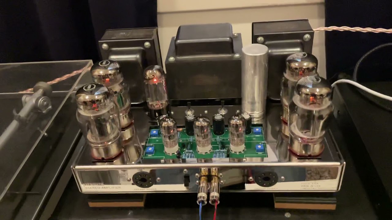 VTA ST120 tube amplifier operation.