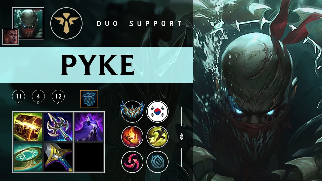 Pyke Support vs Nautilus - KR Challenger Patch 26.06