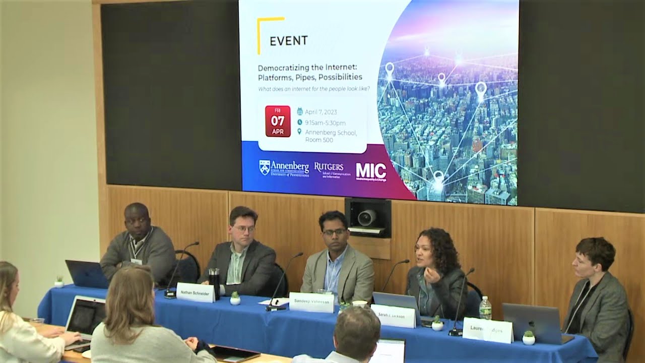 MIC - Panel 2: Platforms in Crisis: Social Media In/After Platform Capitalism