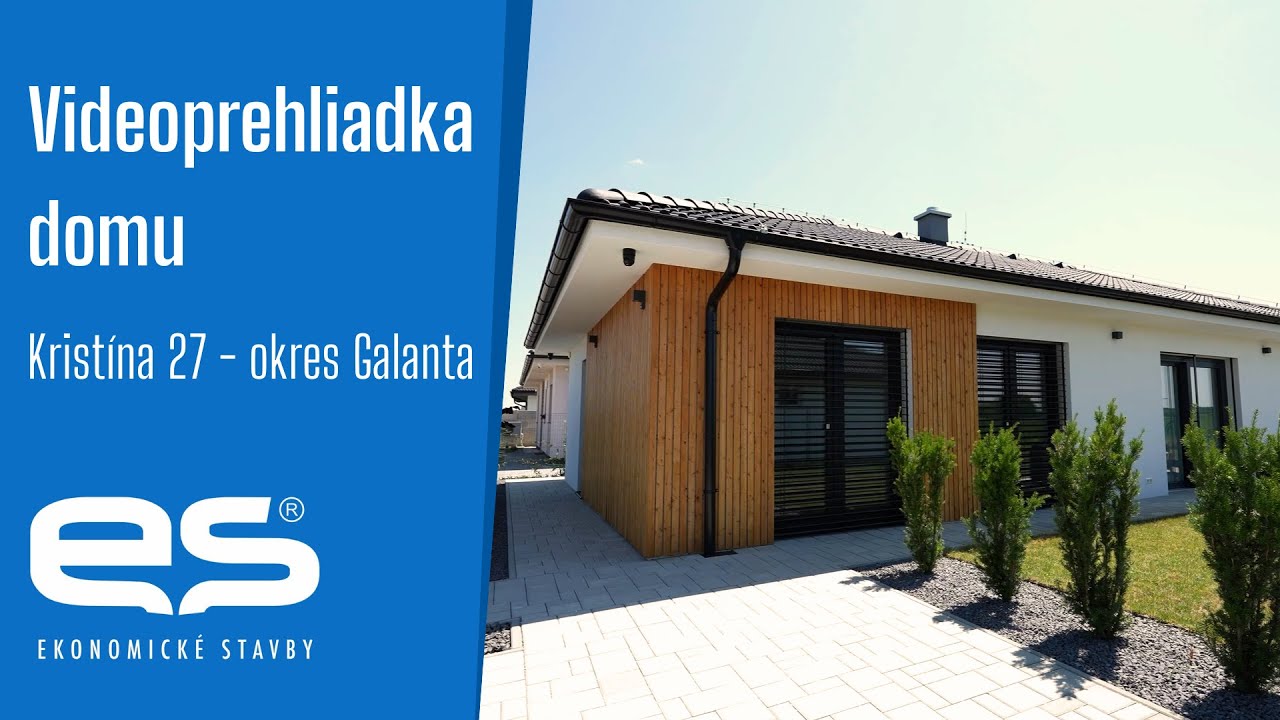 Rodinný dom Kristína 27 v okrese Galanta - dom na kľúč