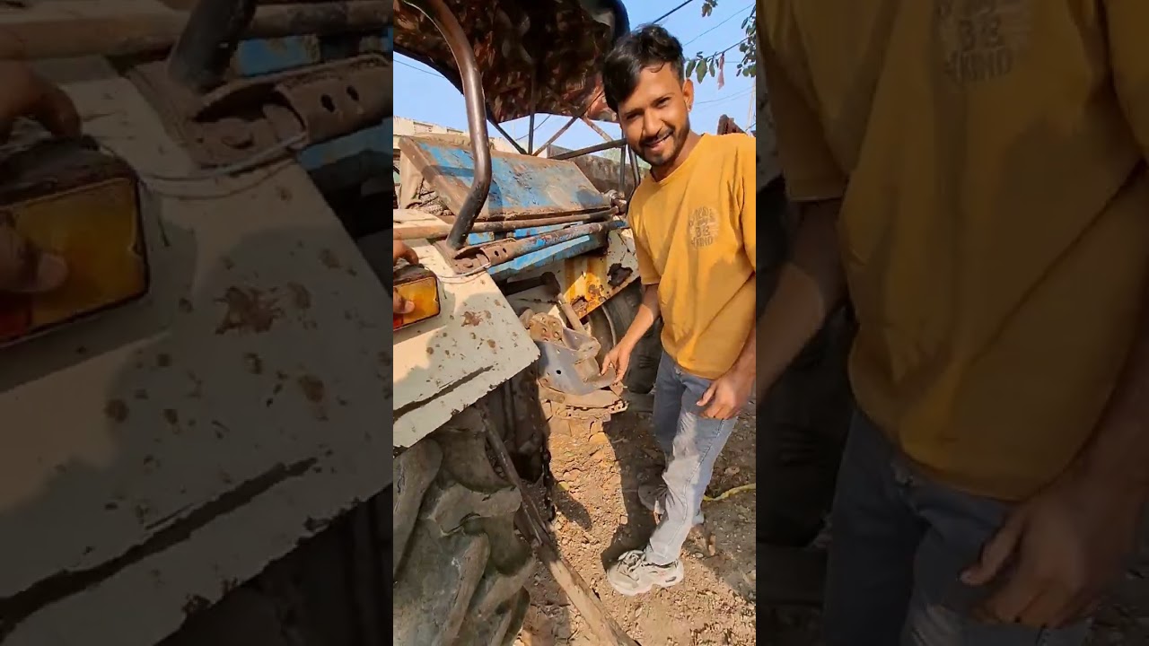 आज का ब्लॉक ट्रैक्टर के साथ मे 👆🚜#desilifestyle #villagerlifestyle #dailyvlog #tranding #tractor 