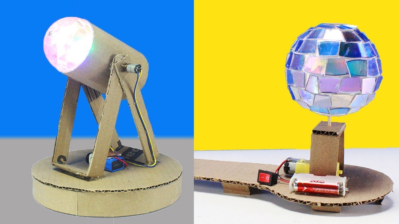 3 Amazing DJ Light ideas - Make at Home