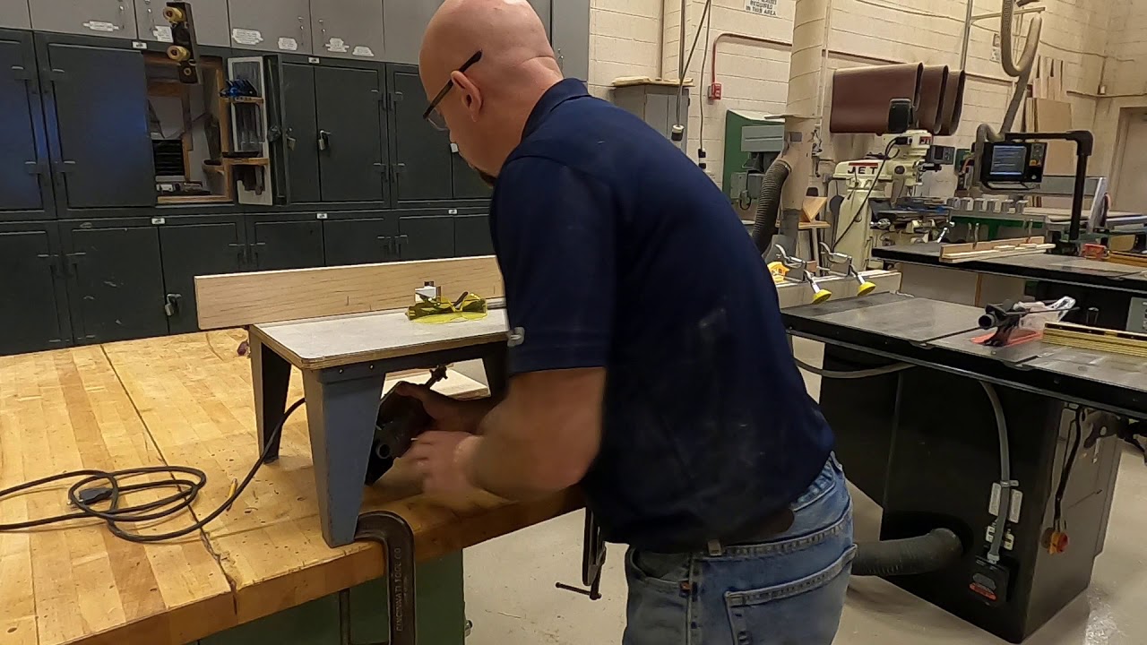 How to make Cabinet doors Rail and Stile Router bits Step 4
