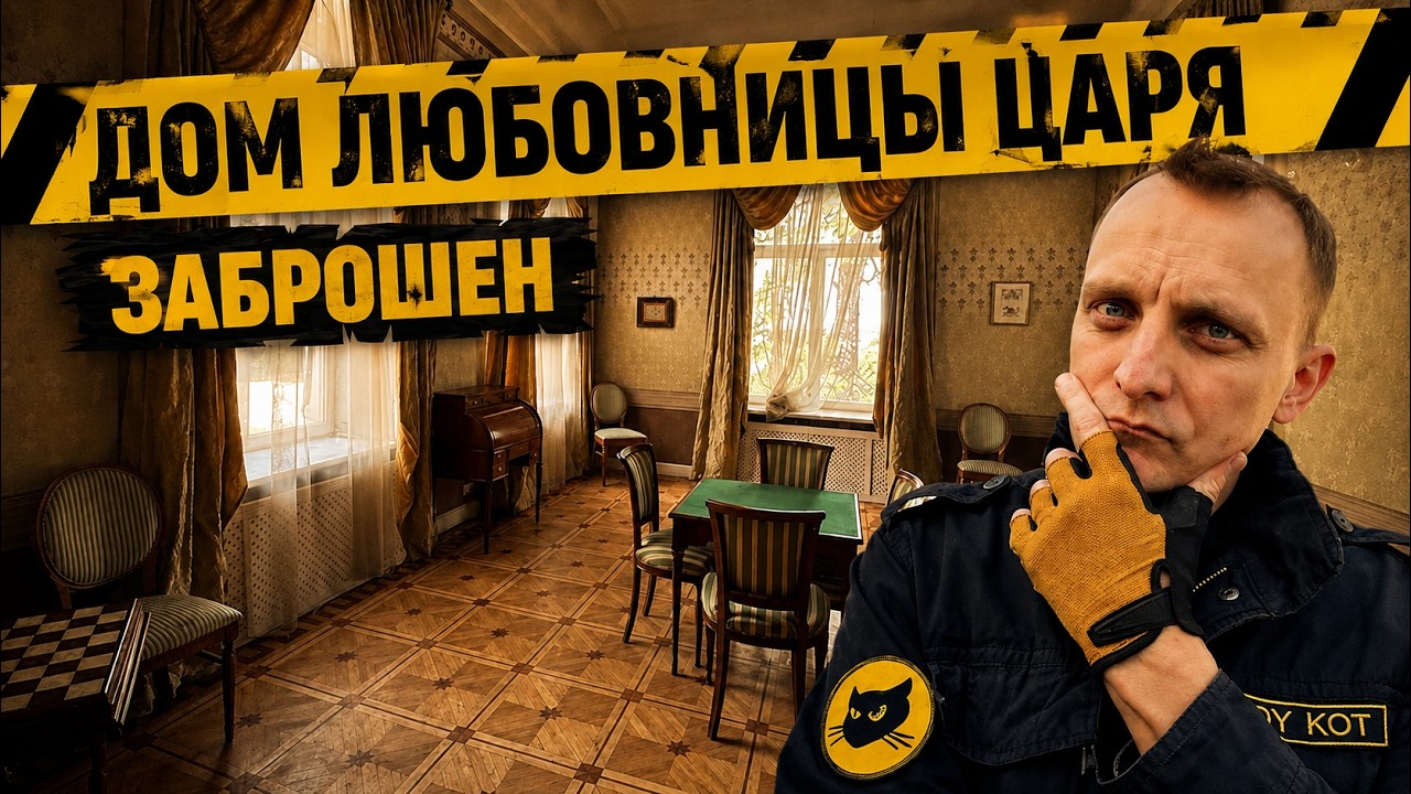 Нашли старинный особняк в лесу с ЦАРСКИМИ интерьерами | Заброшенный отель