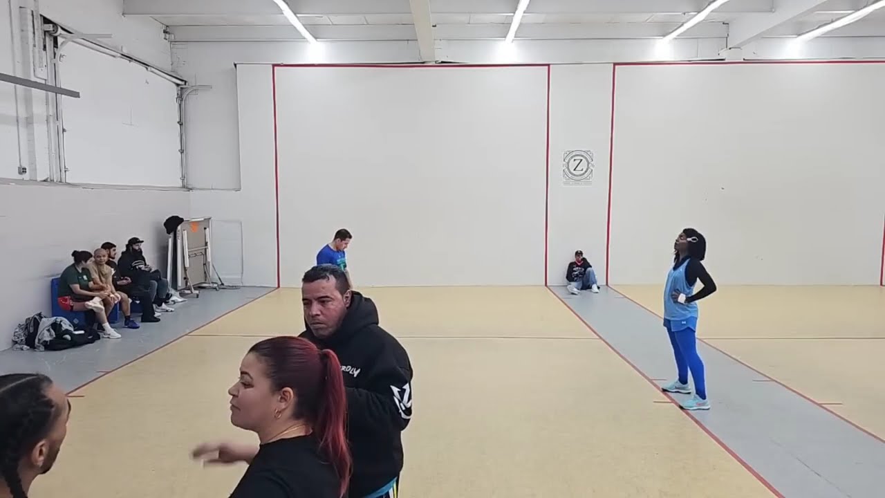 Zerega - Wallball A/B Mix Rd #1 - Sky Mel & Mikey D vs Shena & Julio - Filmed By Shena - 12.20.2025