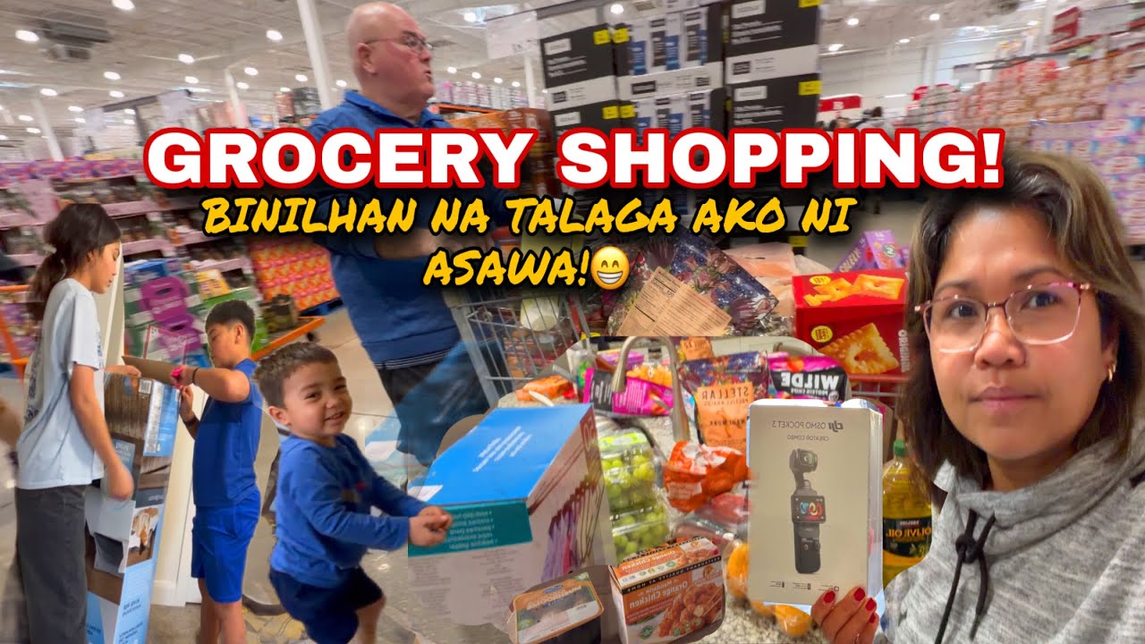 GROCERY SHOPPING | BINILHAN AKO NI ASAWA NG DJI🤭|MUKHANG MAY NAGSESELOS SA BAGONG MATRESS NI SHELTON