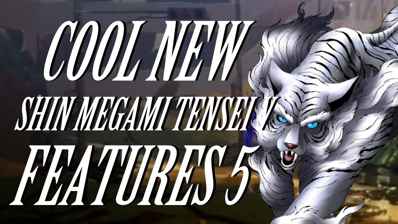 Cool Shin Megami Tensei V Features from the Demon Trailers Part 5