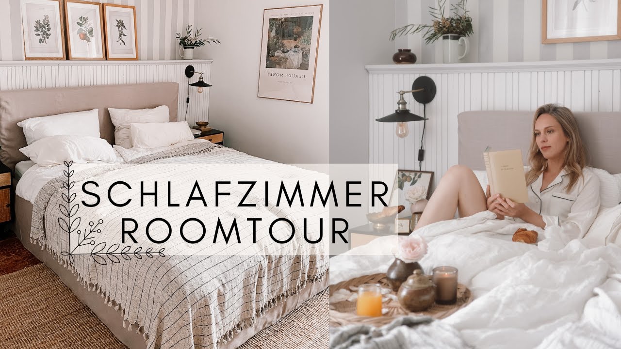 SCHLAFZIMMER ROOMTOUR | Französisches Landhaus | Deko, Möbel, DIY! |  JELENA