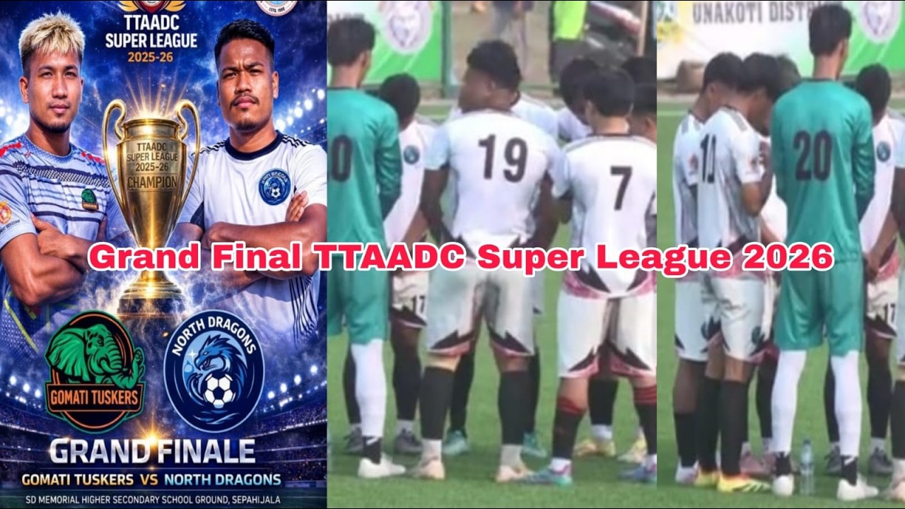 TTAADC Super League Season 2 | Final Match | SD Memorial Higher Secondary School Ground Jampuijala