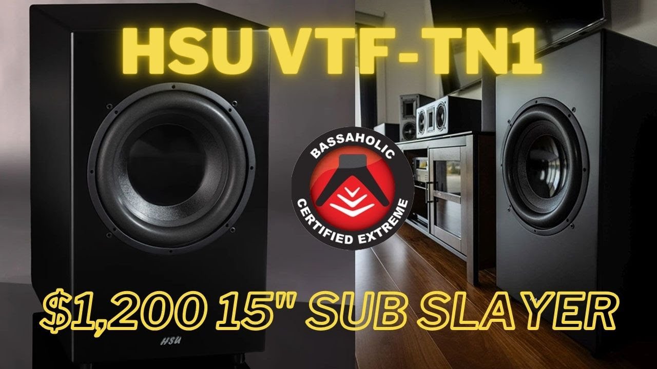НОВЫЙ сабвуфер HSU VTF-TN1 15