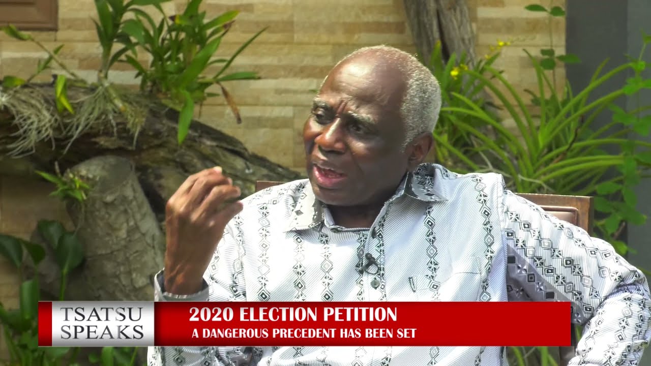 2020 election petition was about EC chairperson's declaration and nothing else - Tsatsu Tsikata