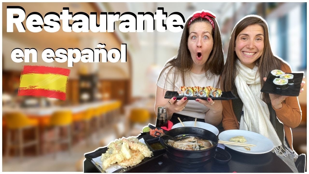 Aprende español 🇪🇸🥘 Comer en un restaurante