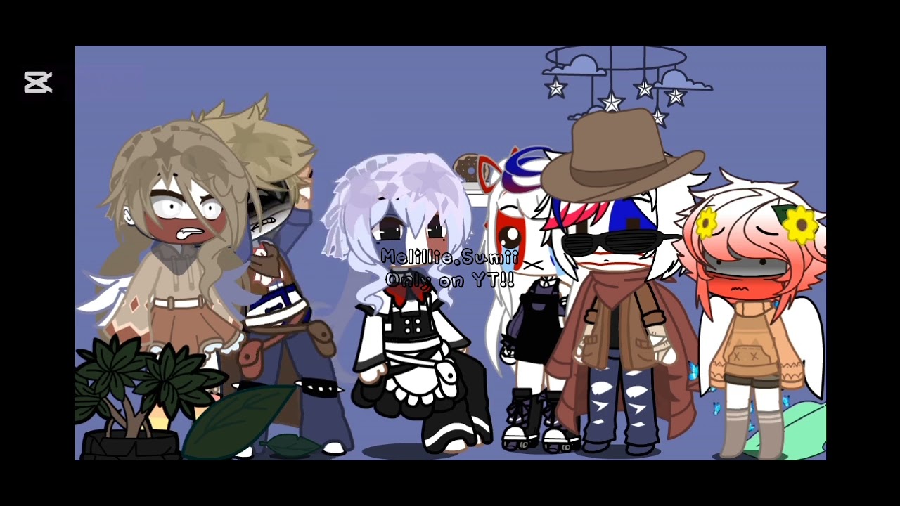 .🌊 ⌗ ⋮ - Countryhumans meet their stereotypes! [1/1] | DISCONTINUED | USA, France, Poland ||