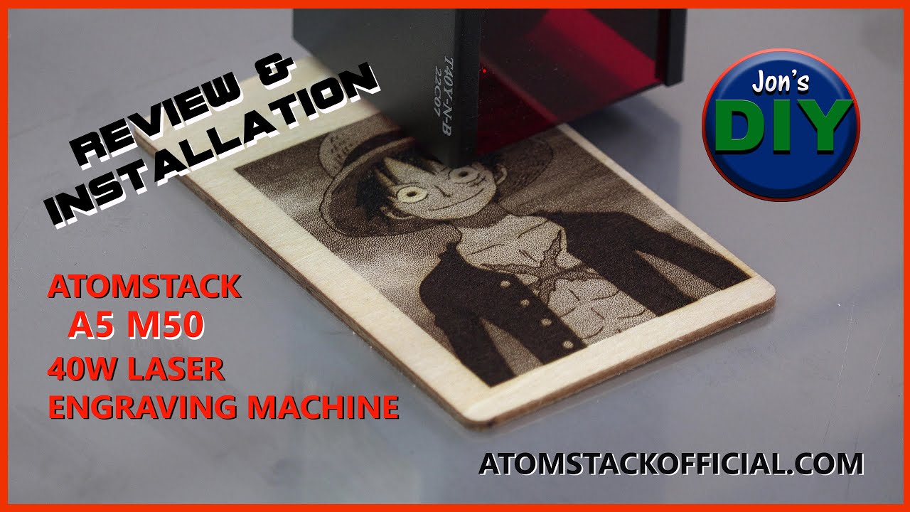 A5 M50 ATOMSTACK Review and Installation.  #AtomstackOfficial