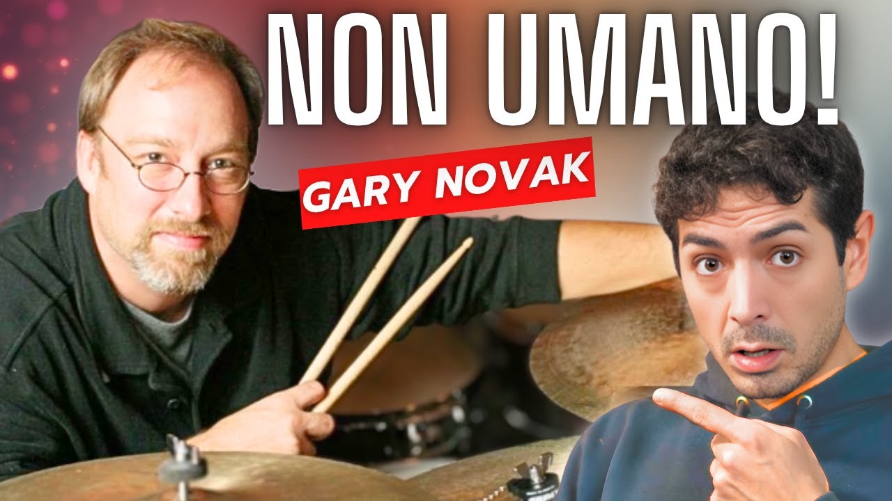 Gary Novak suona così?! Drum Reaction & Analisi in italiano 🇮🇹